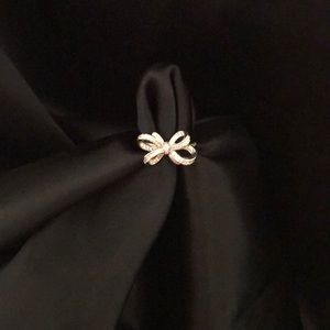 Described on purchase as Fashion Bow Ring 925 Sterling Silver